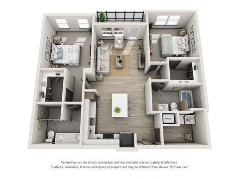Alton Westshore B1 Floor Plan